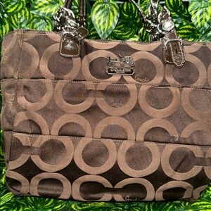 Vintage Designer Coach 14133 Tribeca Purse
Tote Handbag Shoulder Bag.